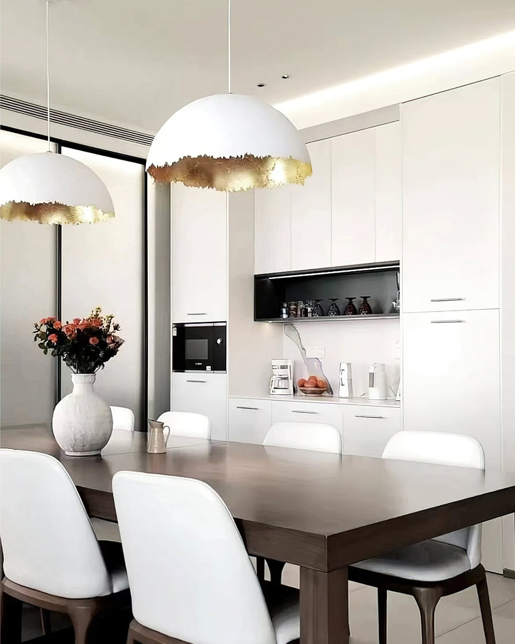 Jareneth Fibreglass Pendant Light-Moonnatur