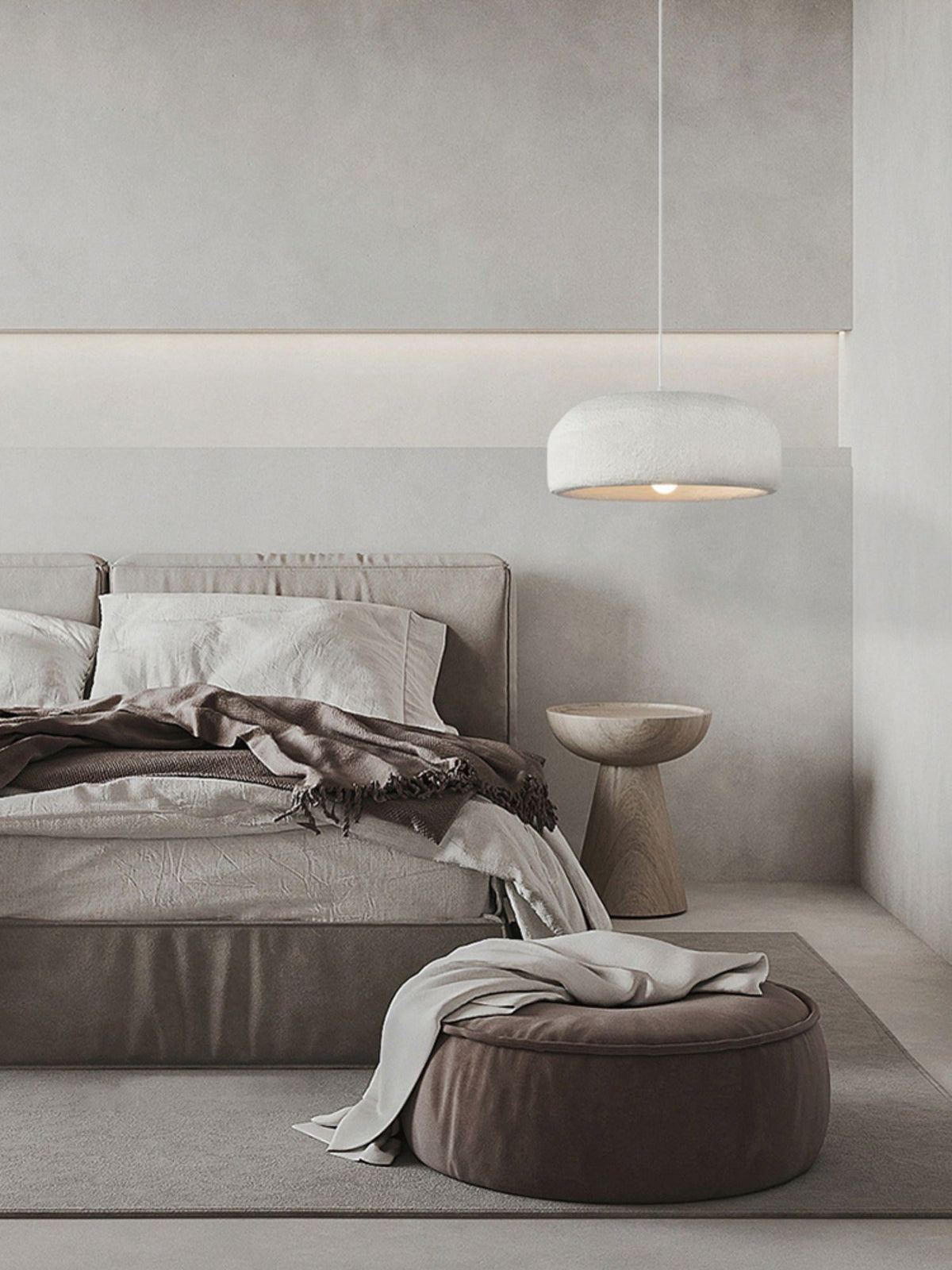 Jorelin Polystyrene Pendant Light-Moonnatur
