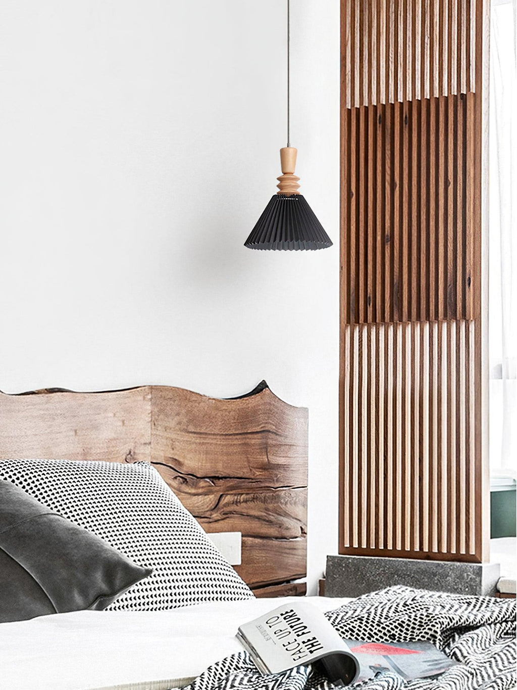 Tardenelis Fabric Pendant Light-Moonnatur