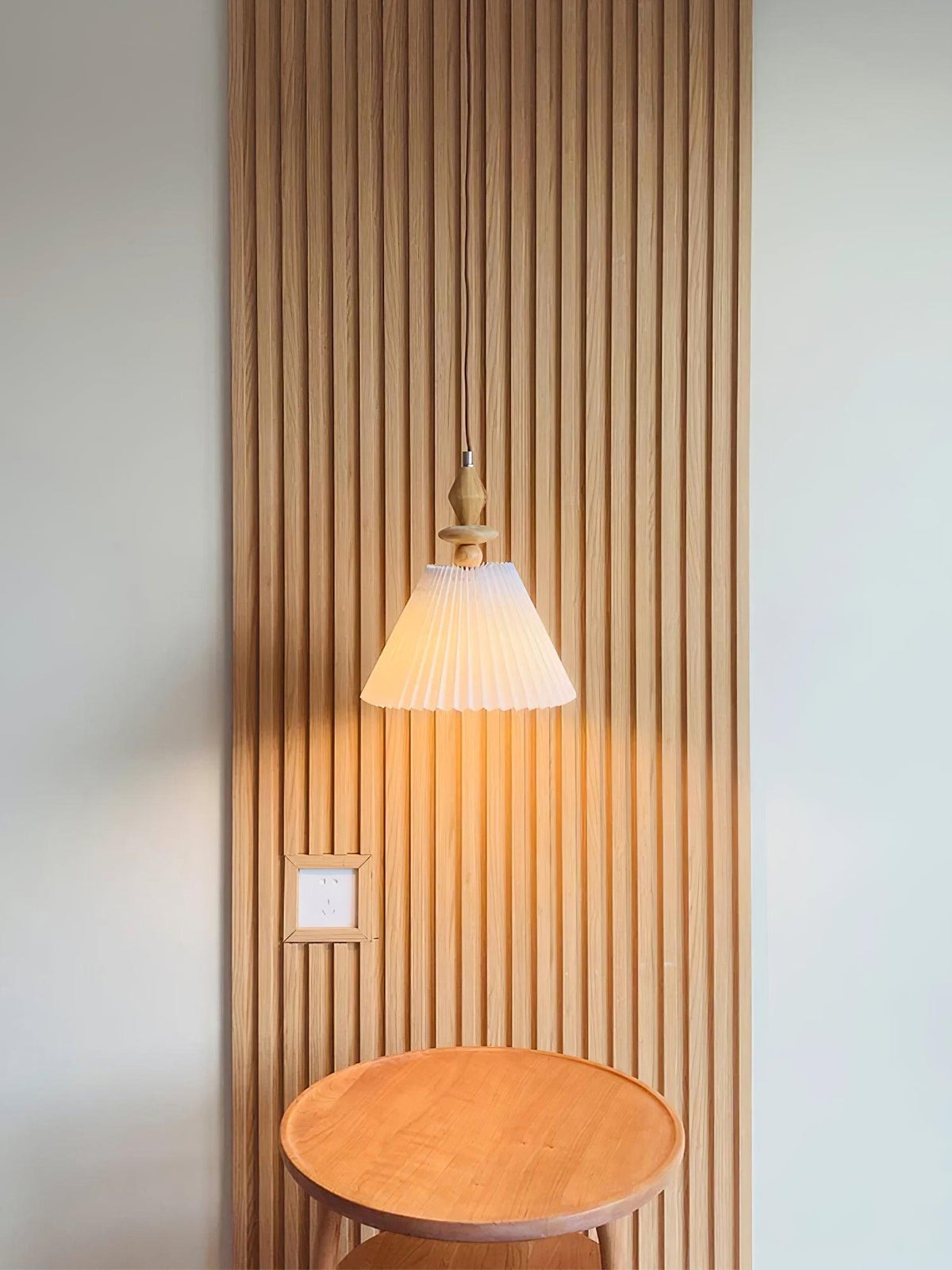 Tardenelis Fabric Pendant Light-Moonnatur