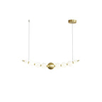Garrowara Brass Pendant Light-Moonnatur