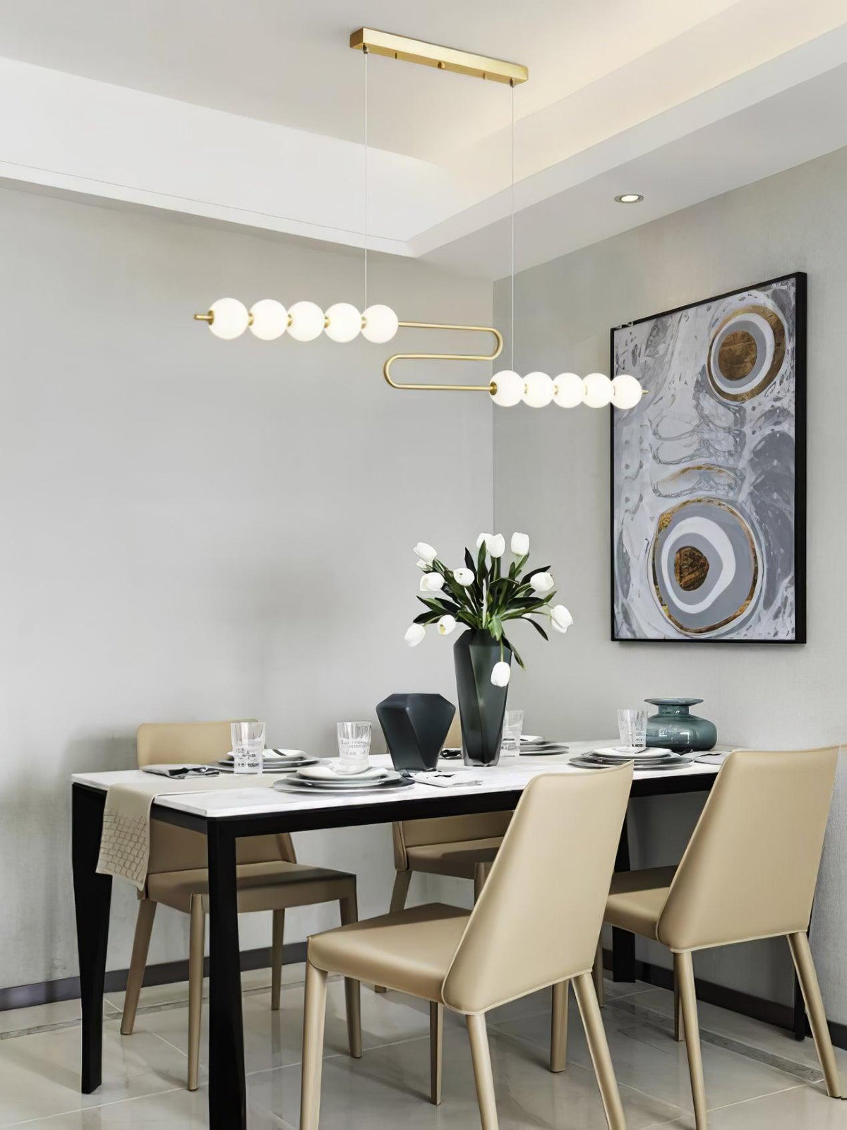 Garrowara Brass Pendant Light-Moonnatur