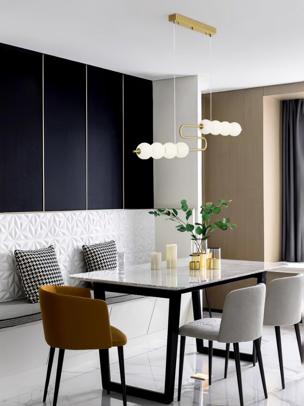 Garrowara Brass Pendant Light-Moonnatur
