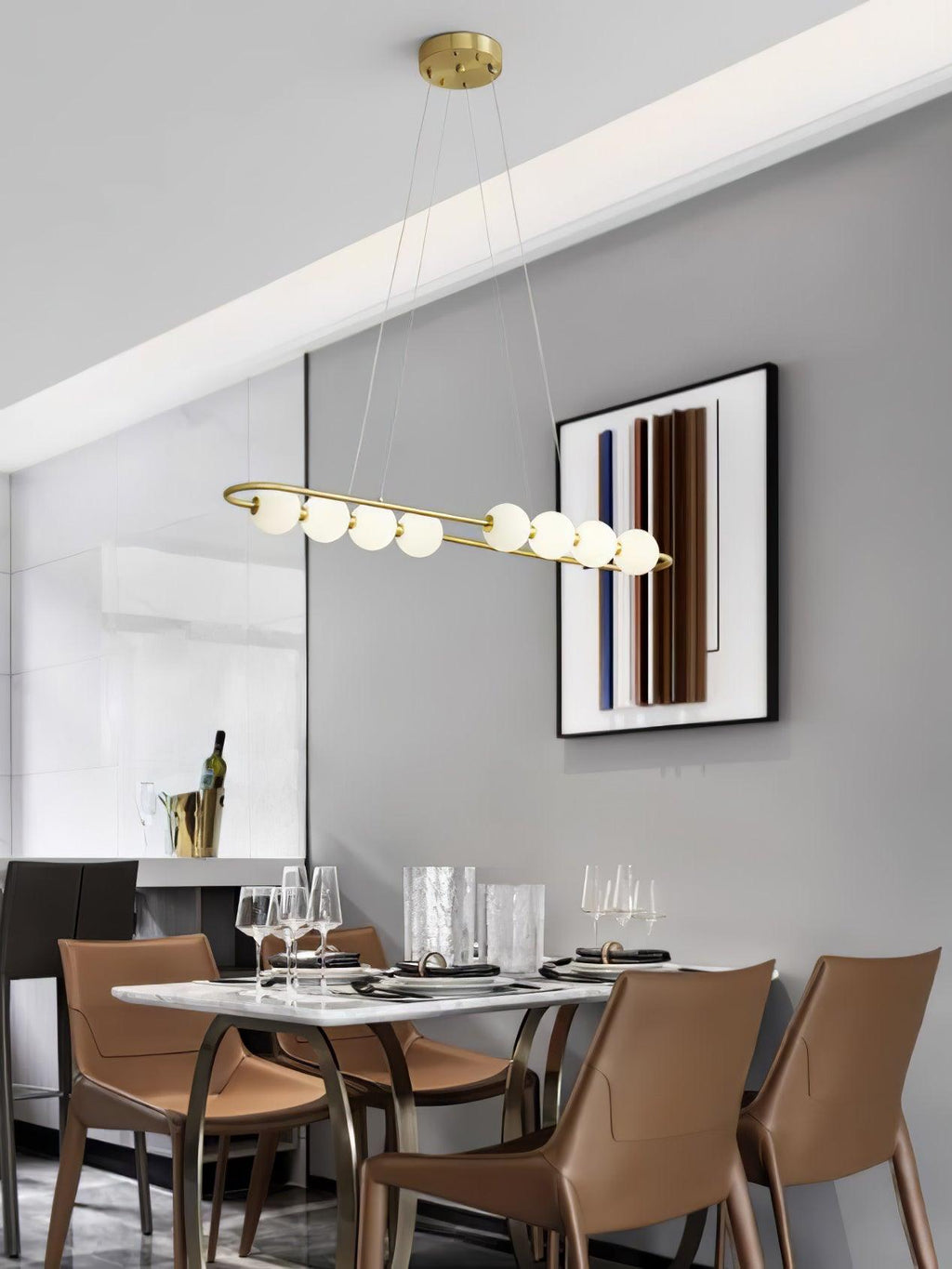 Garrowara Brass Pendant Light-Moonnatur