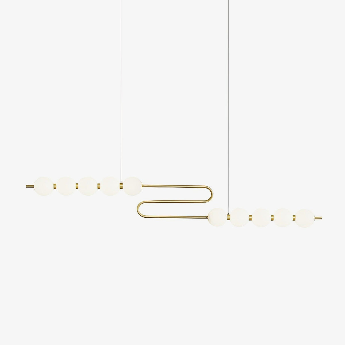 Garrowara Brass Pendant Light-Moonnatur