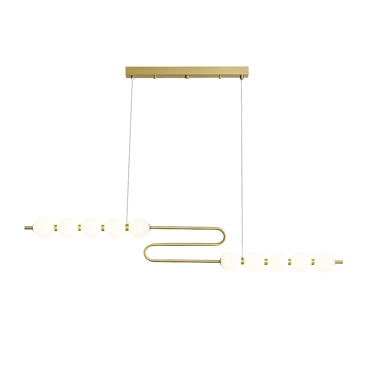 Garrowara Brass Pendant Light-Moonnatur
