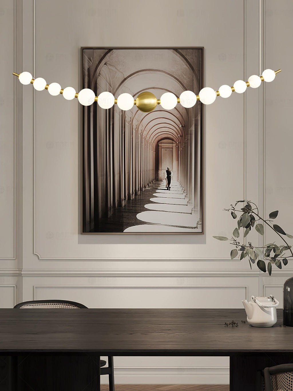 Garrowara Brass Pendant Light-Moonnatur