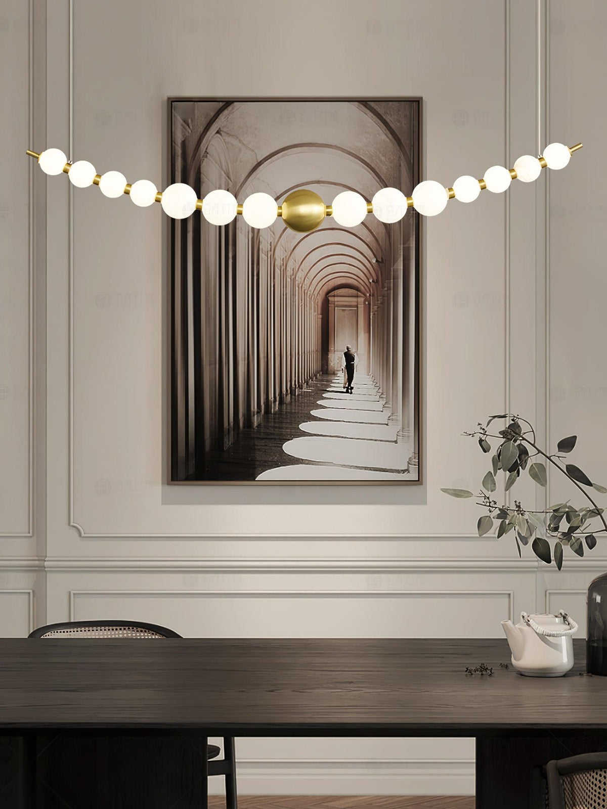 Garrowara Brass Pendant Light-Moonnatur