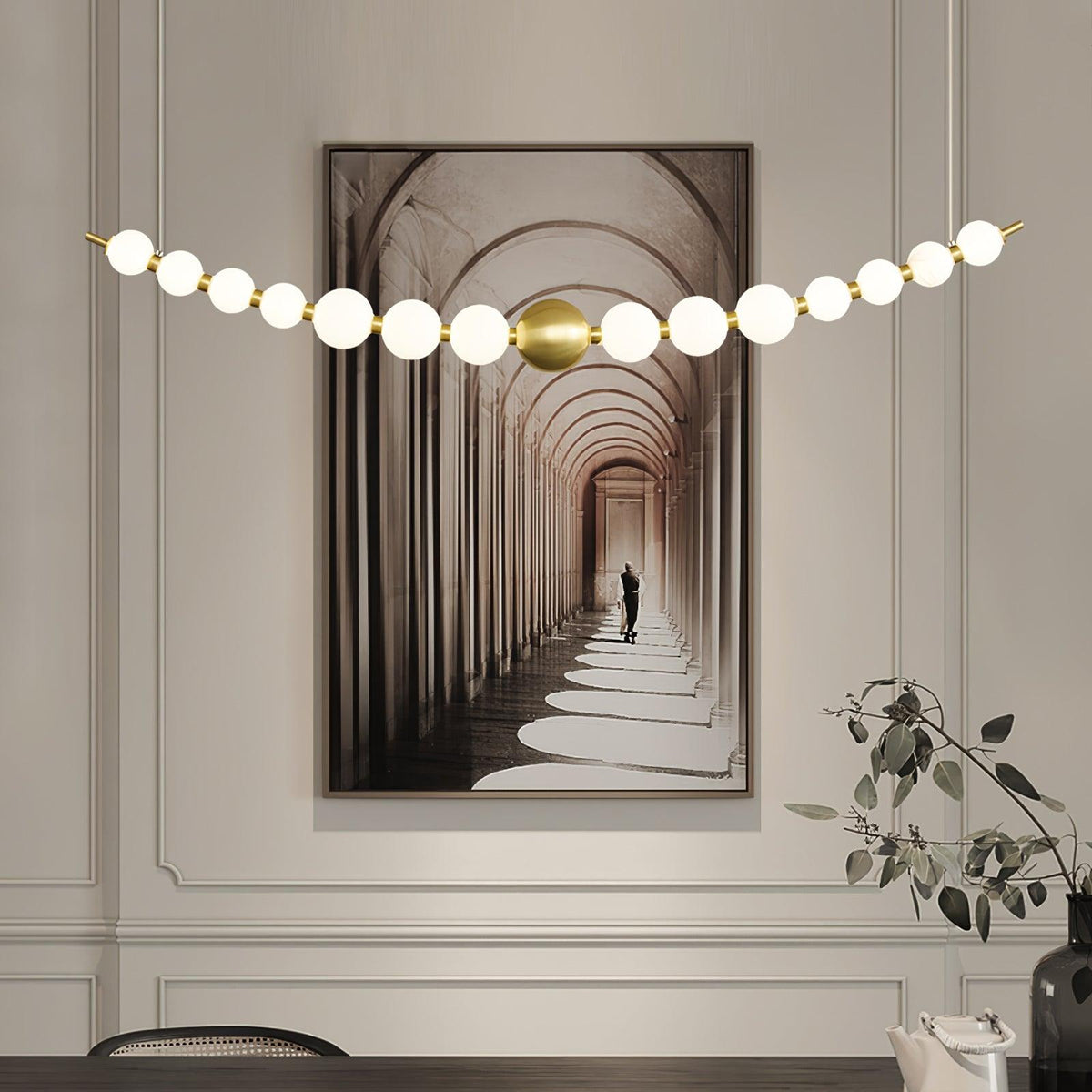 Garrowara Brass Pendant Light-Moonnatur