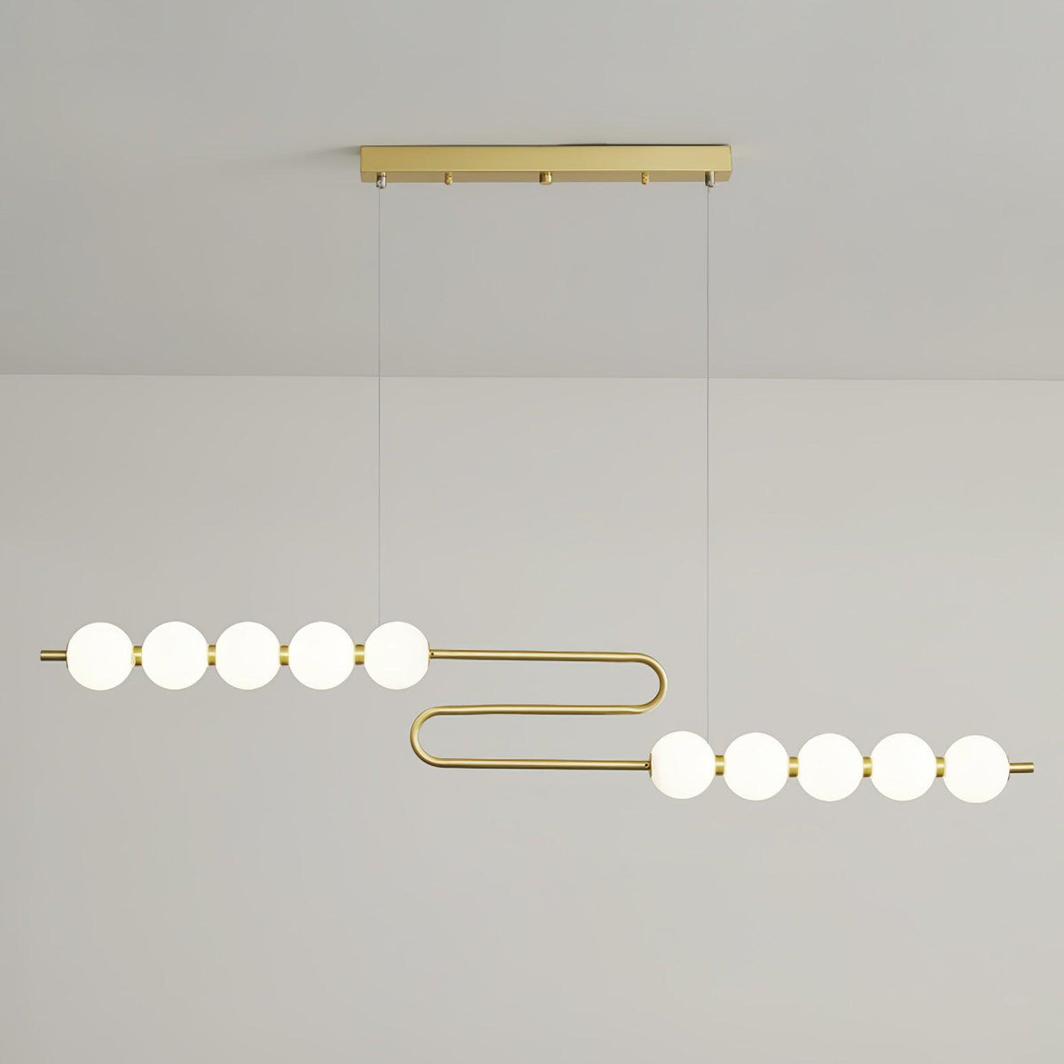 Garrowara Brass Pendant Light-Moonnatur