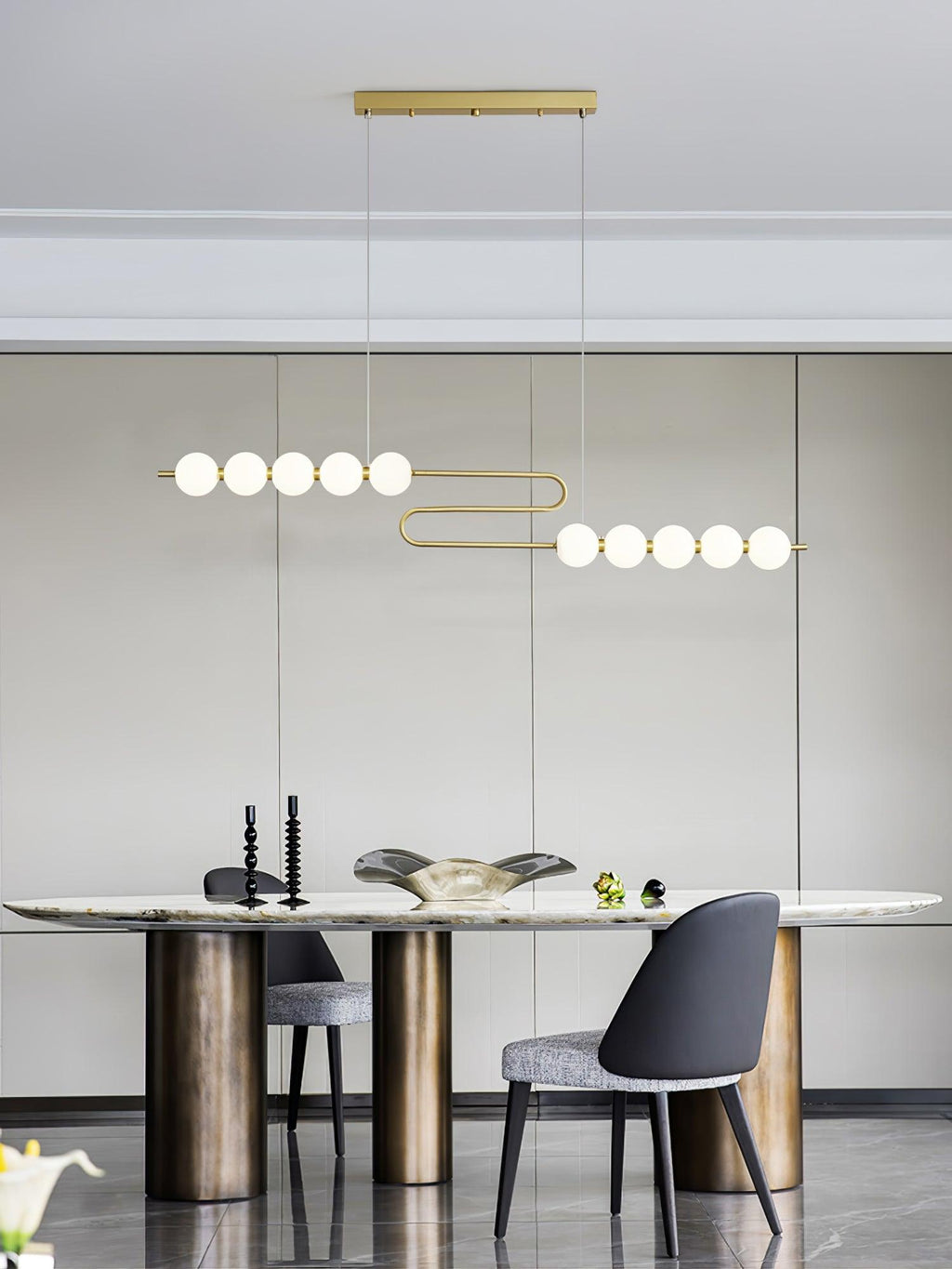 Garrowara Brass Pendant Light-Moonnatur
