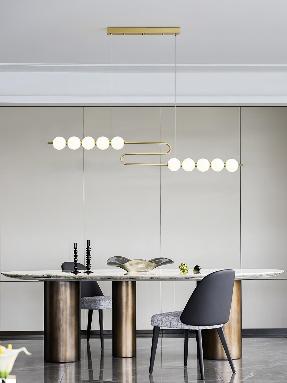 Garrowara Brass Pendant Light-Moonnatur