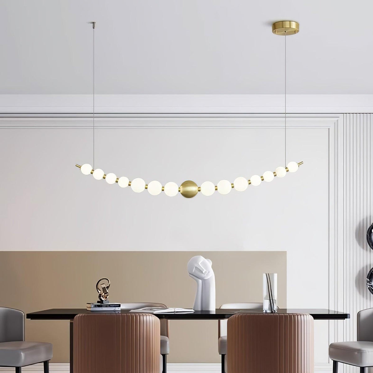 Garrowara Brass Pendant Light-Moonnatur