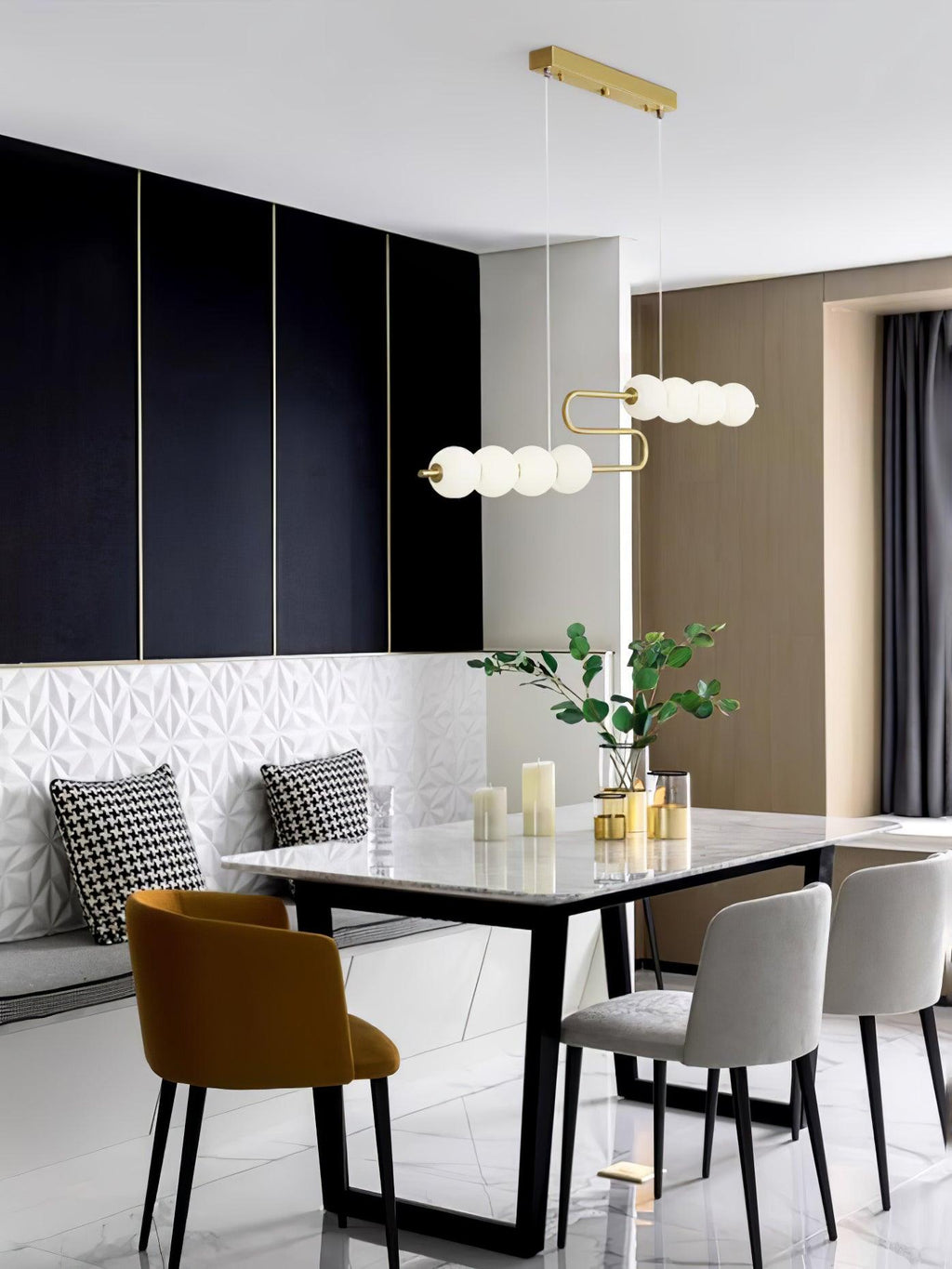 Garrowara Brass Pendant Light-Moonnatur