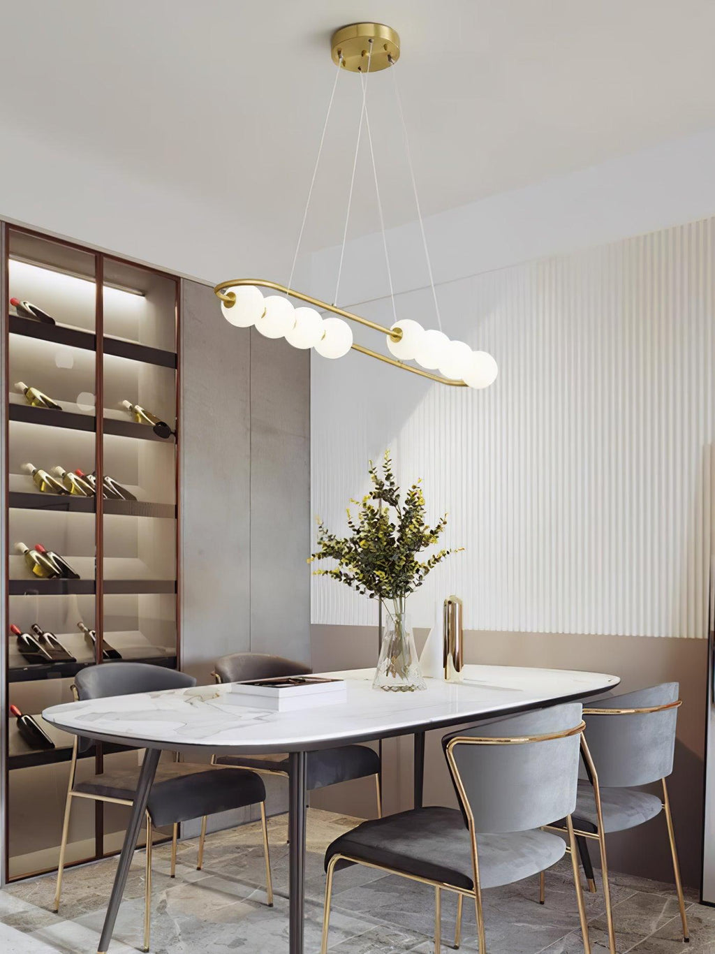 Garrowara Brass Pendant Light-Moonnatur