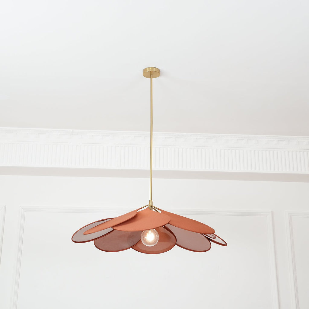 Mavelle Fabric Pendant Lamp-Moonnatur