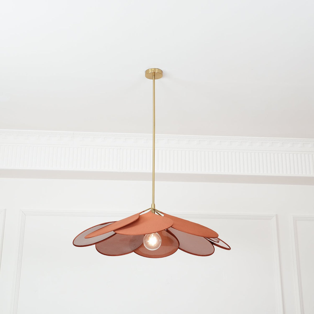Mavelle Fabric Pendant Lamp-Moonnatur