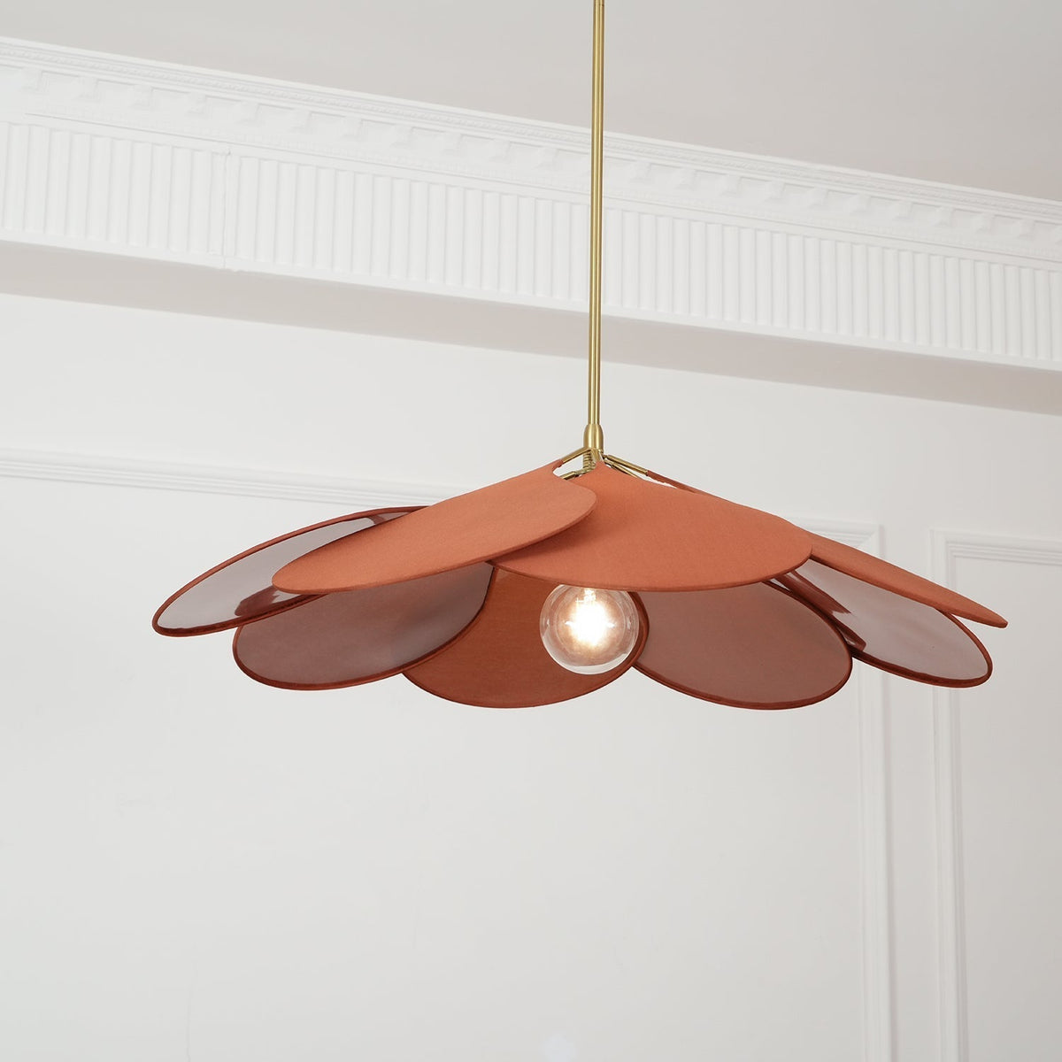 Mavelle Fabric Pendant Lamp-Moonnatur