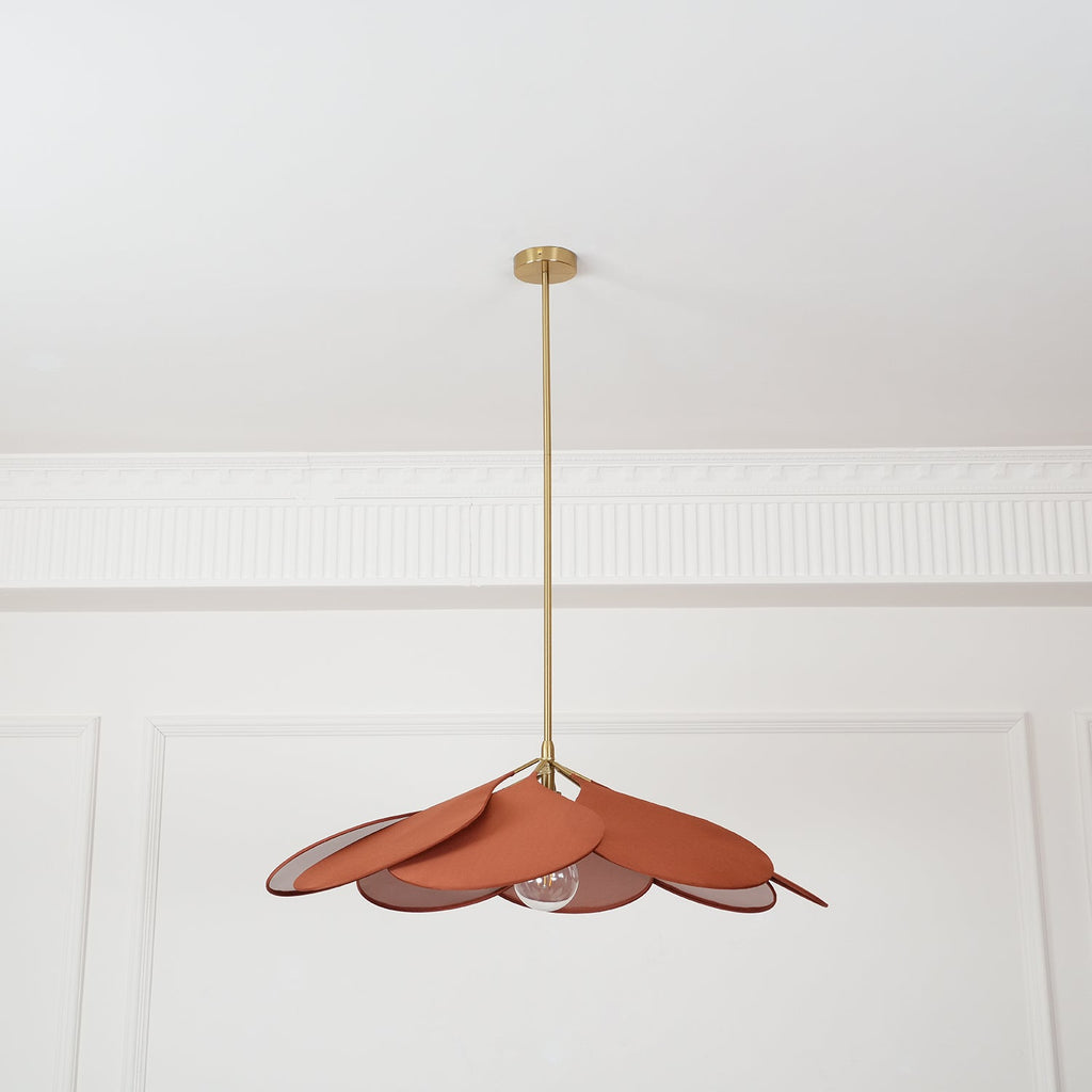 Mavelle Fabric Pendant Lamp-Moonnatur