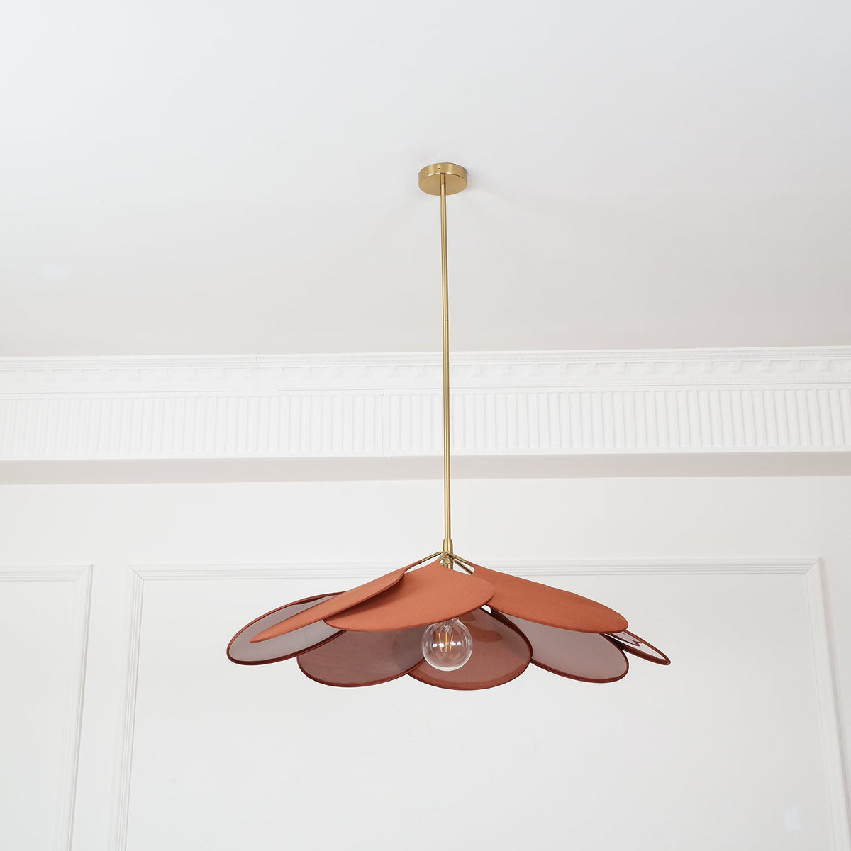 Mavelle Fabric Pendant Lamp-Moonnatur