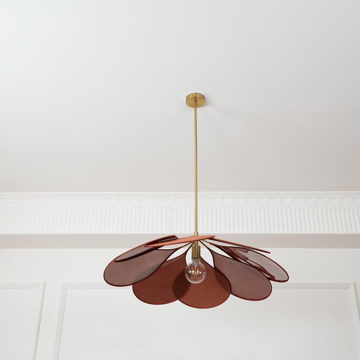 Mavelle Fabric Pendant Lamp-Moonnatur