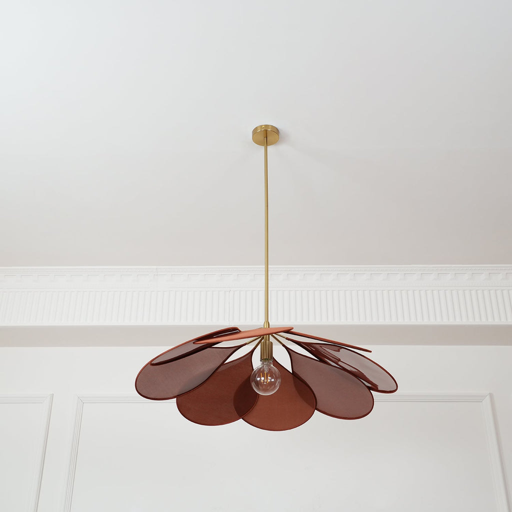 Mavelle Fabric Pendant Lamp-Moonnatur