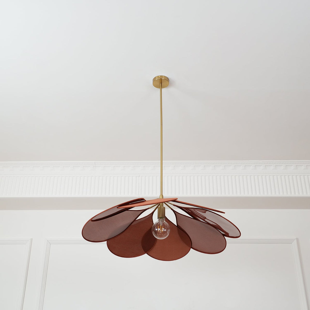 Mavelle Fabric Pendant Lamp-Moonnatur