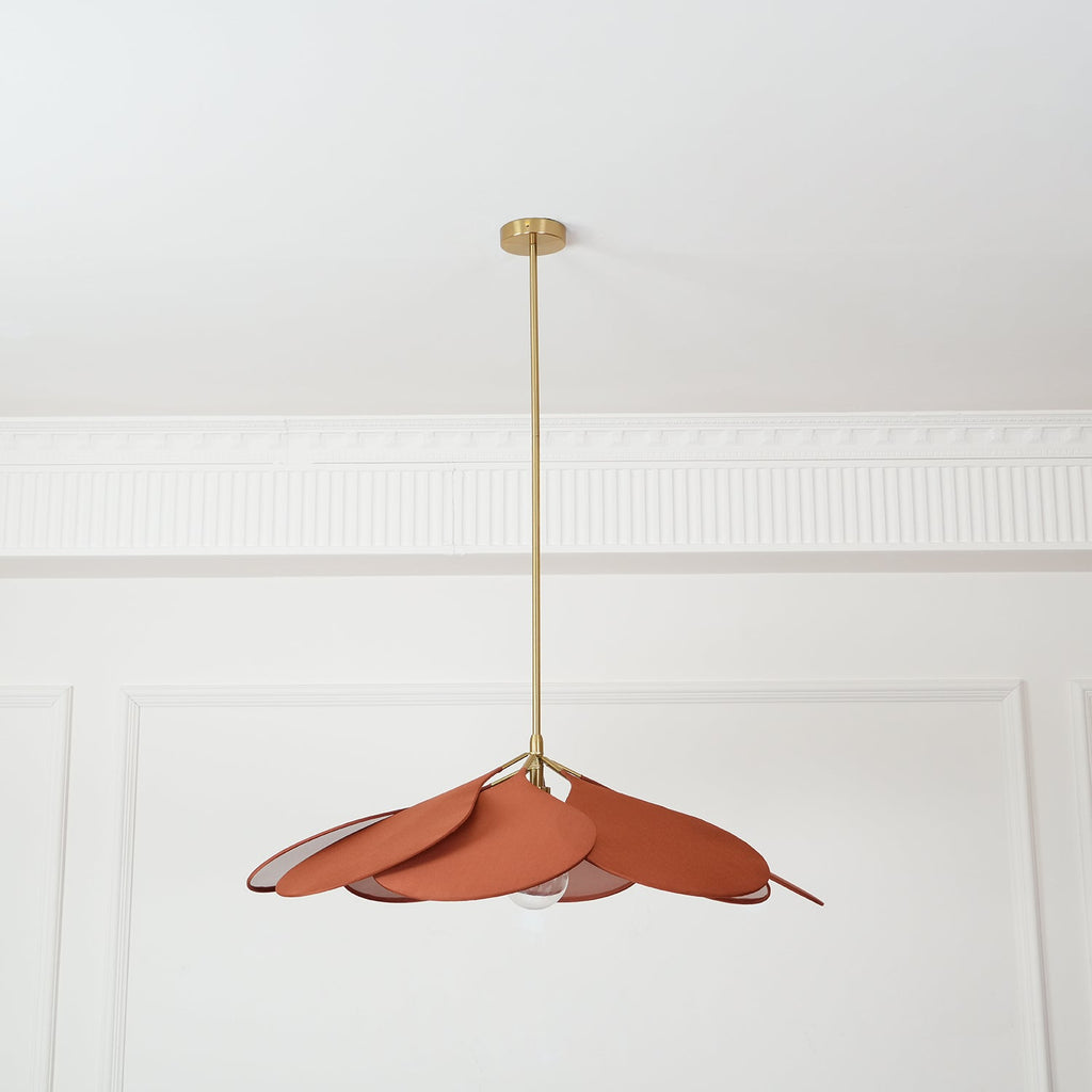 Mavelle Fabric Pendant Lamp-Moonnatur