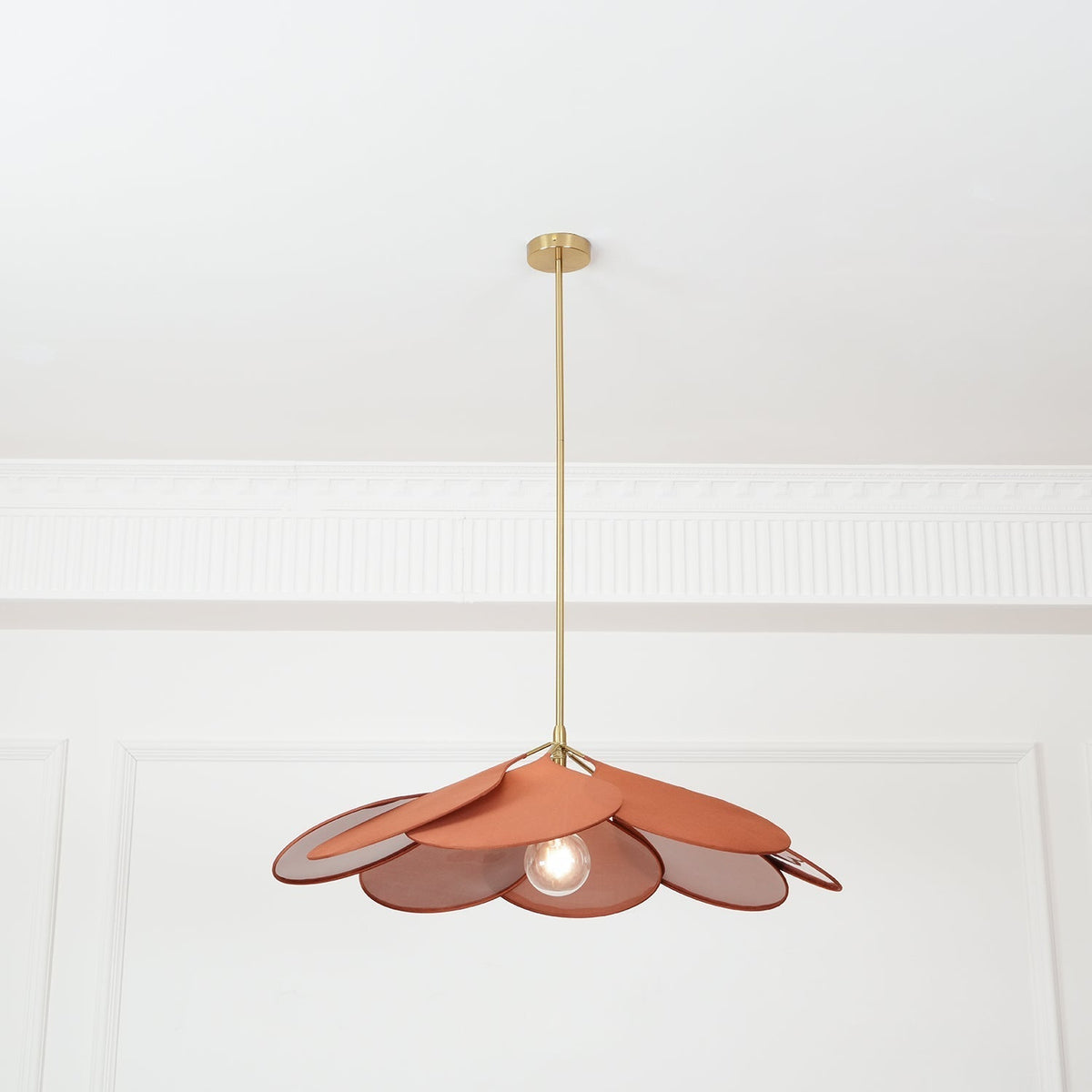 Mavelle Fabric Pendant Lamp-Moonnatur