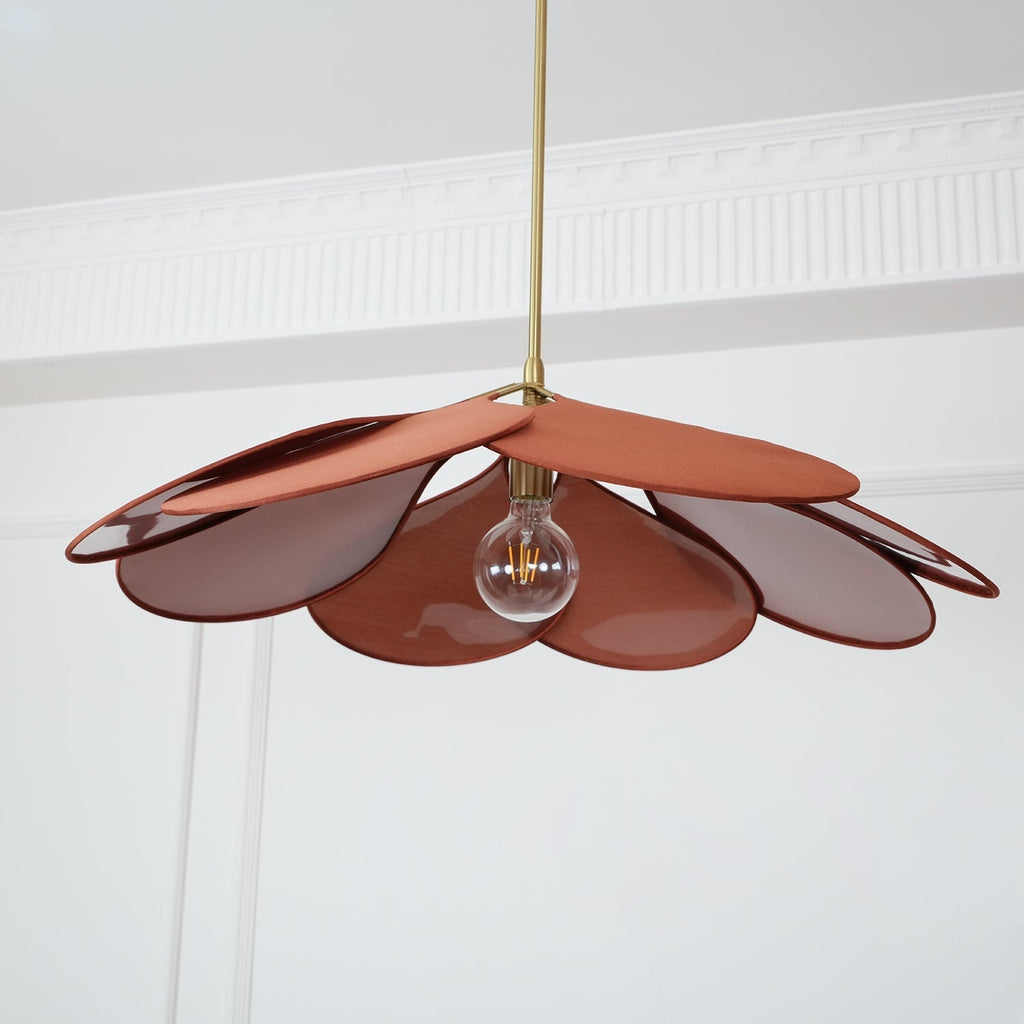 Mavelle Fabric Pendant Lamp-Moonnatur