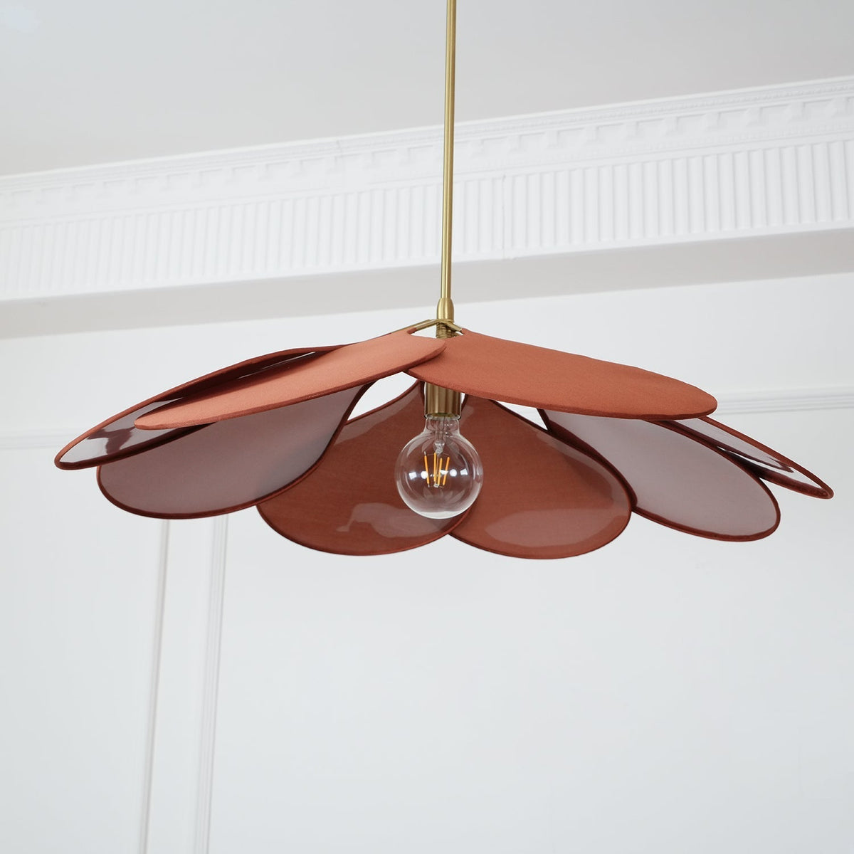 Mavelle Fabric Pendant Lamp-Moonnatur