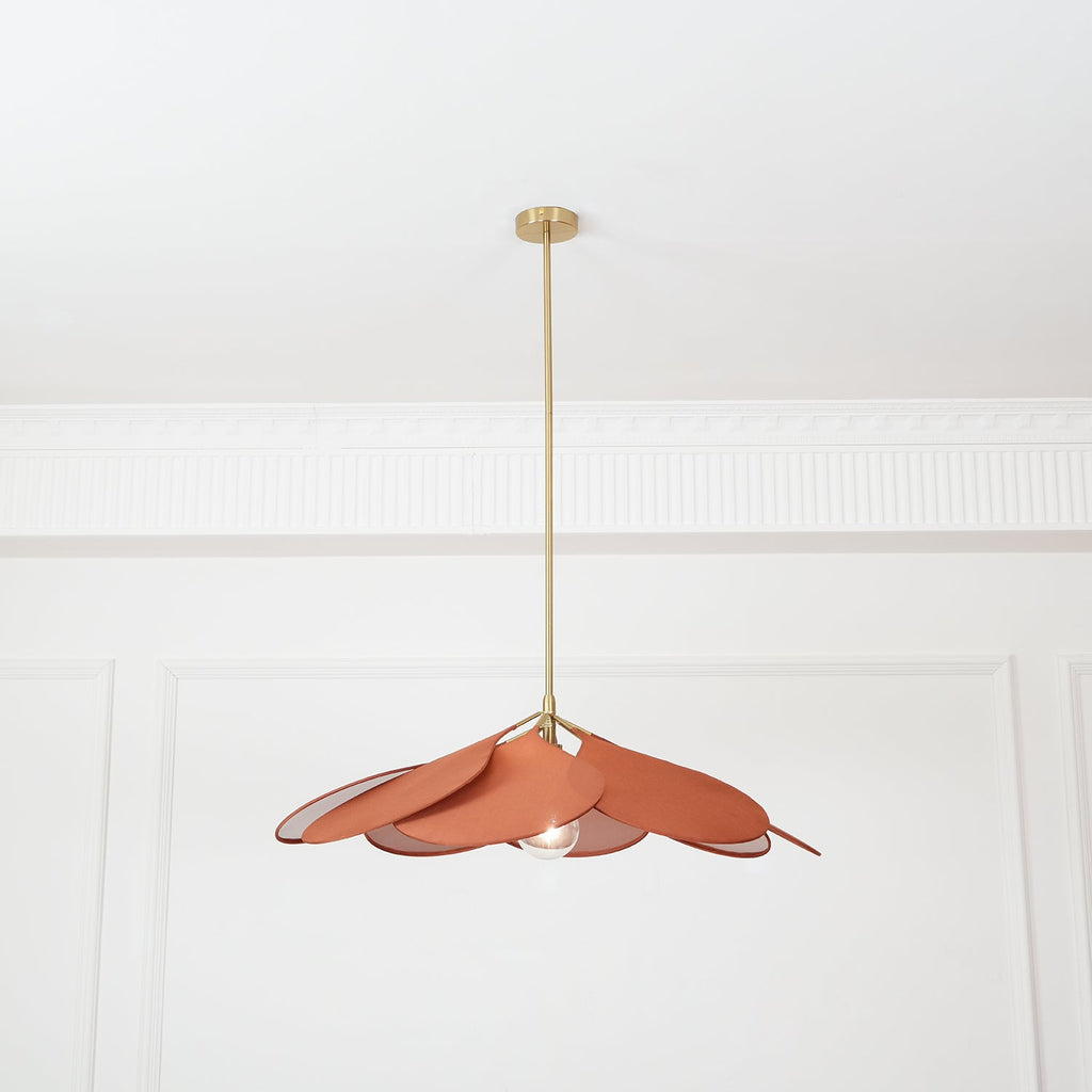 Mavelle Fabric Pendant Lamp-Moonnatur