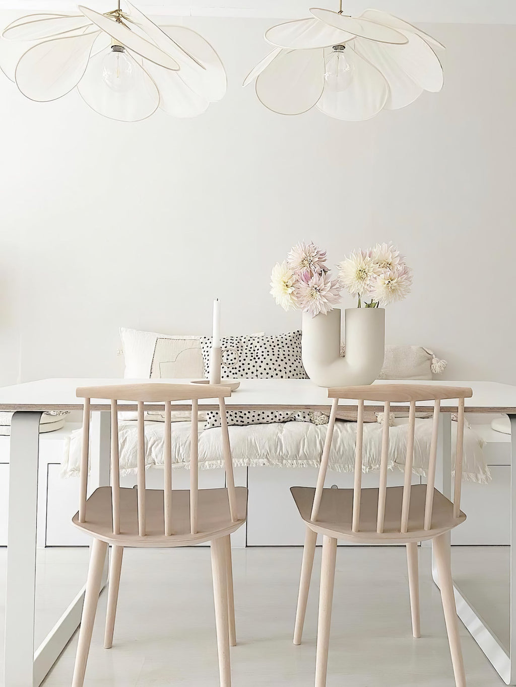 Mavelle Fabric Pendant Lamp-Moonnatur