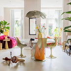 Mavelle Fabric Pendant Lamp-Moonnatur