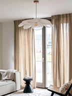 Mavelle Fabric Pendant Lamp-Moonnatur