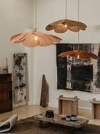 Mavelle Fabric Pendant Lamp-Moonnatur
