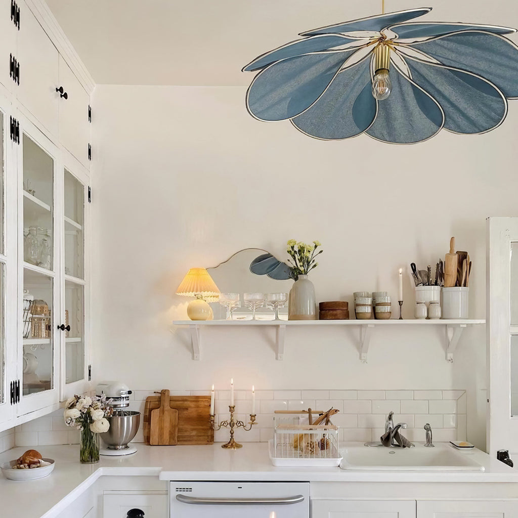 Mavelle Fabric Pendant Lamp-Moonnatur