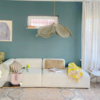 Mavelle Fabric Pendant Lamp-Moonnatur