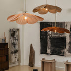Mavelle Fabric Pendant Lamp-Moonnatur