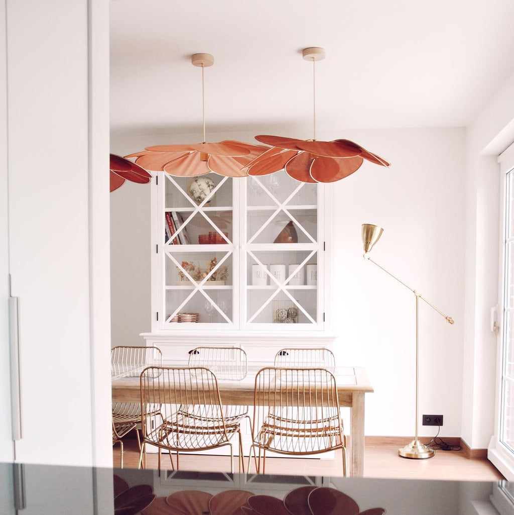 Mavelle Fabric Pendant Lamp-Moonnatur