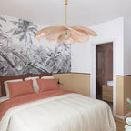 Mavelle Fabric Pendant Lamp-Moonnatur
