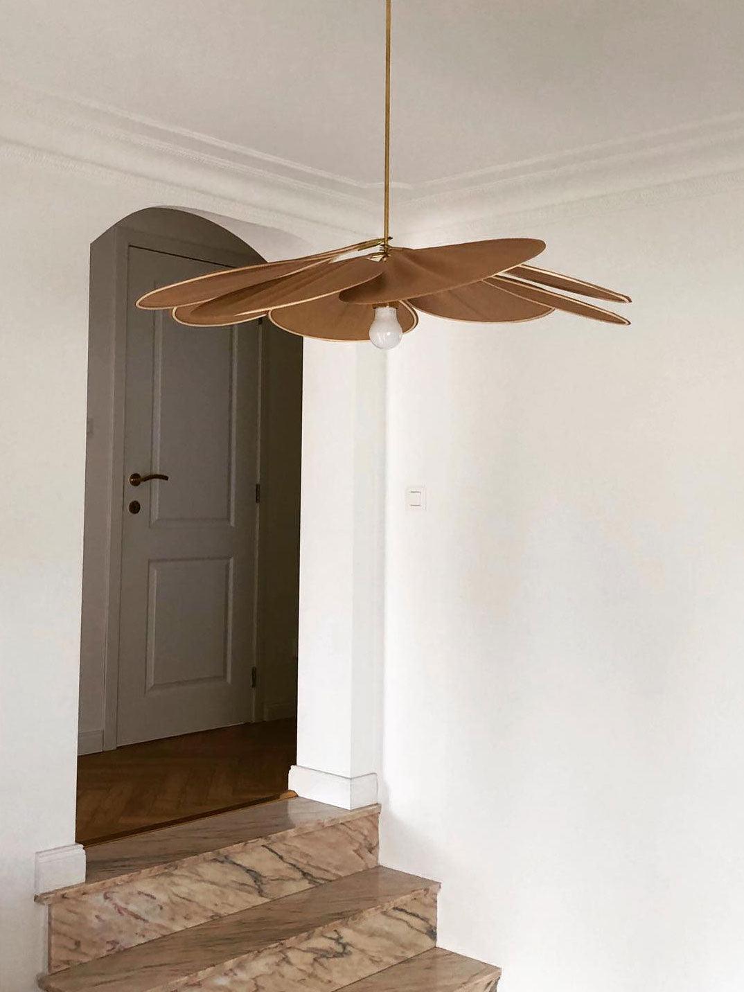 Mavelle Fabric Pendant Lamp-Moonnatur