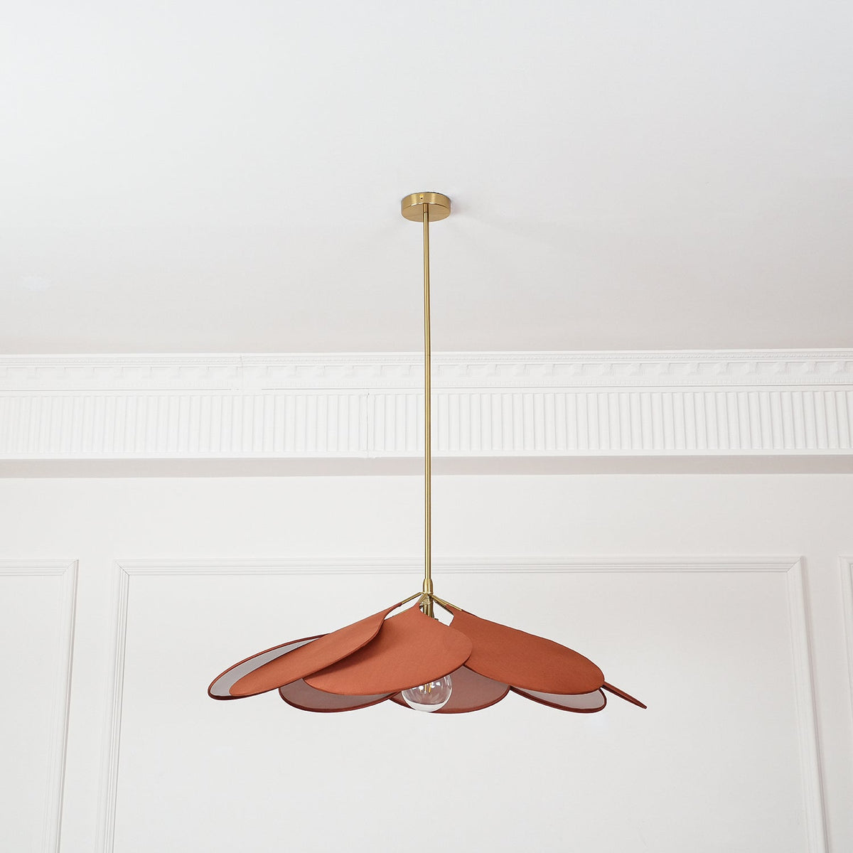 Mavelle Fabric Pendant Lamp-Moonnatur