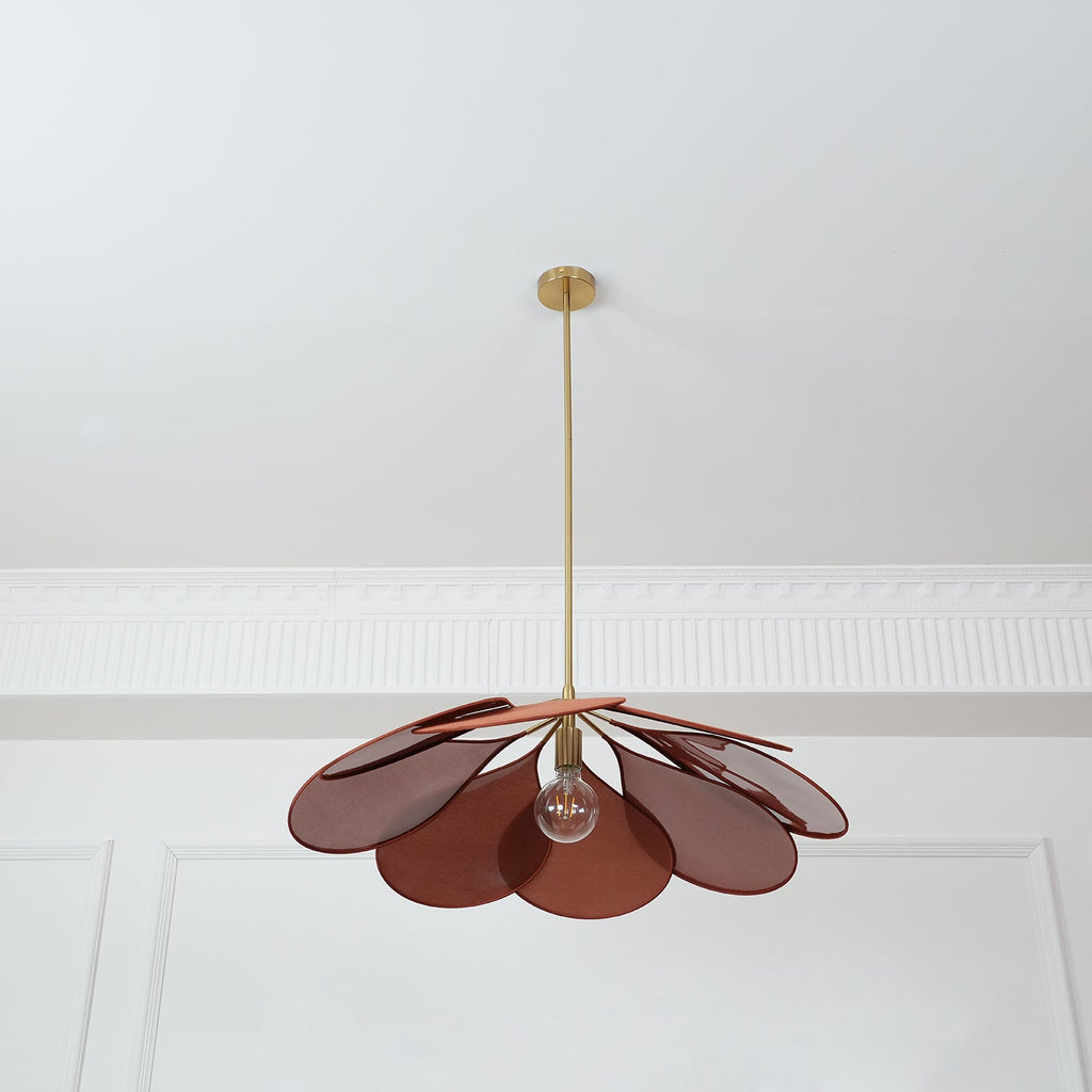 Mavelle Fabric Pendant Lamp-Moonnatur