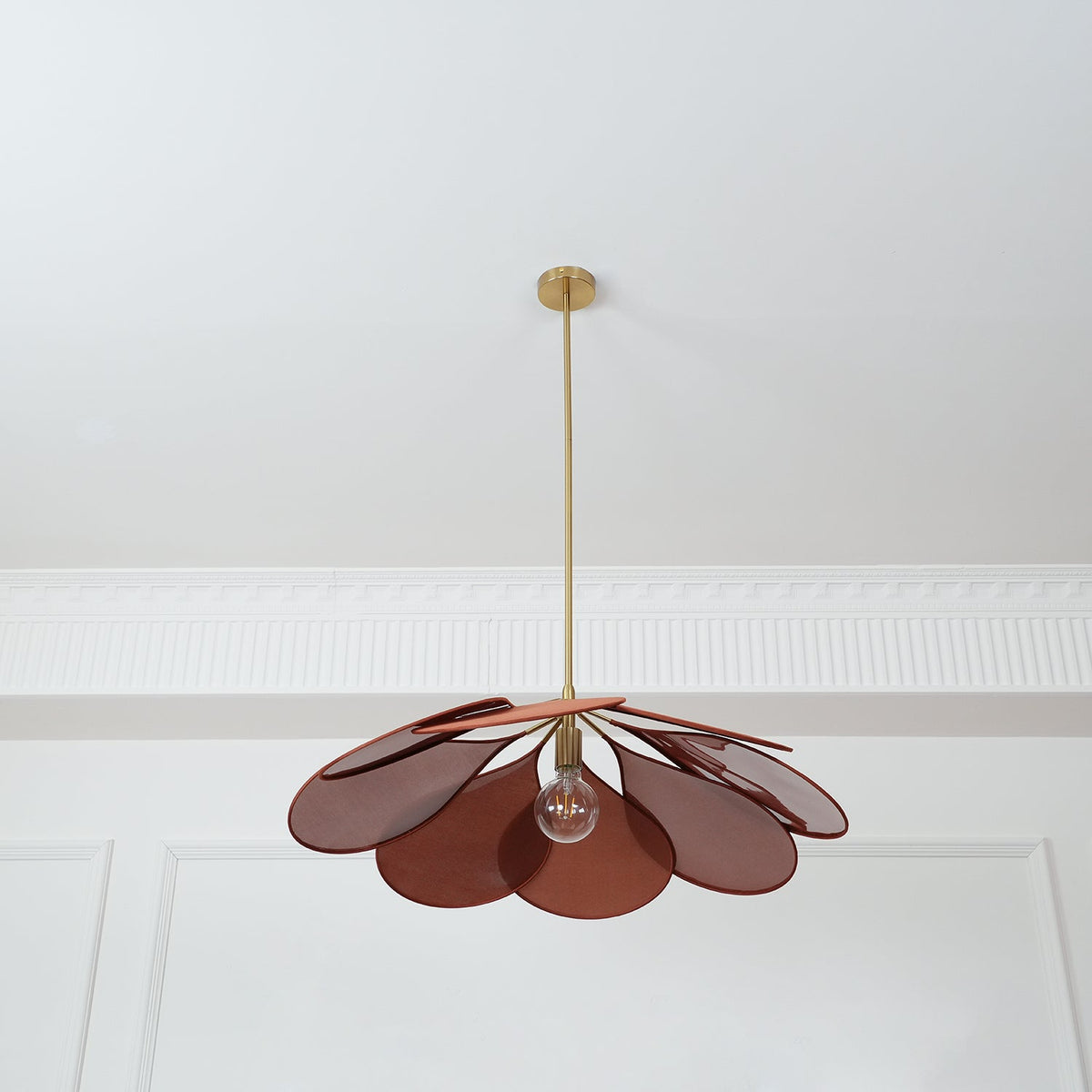 Mavelle Fabric Pendant Lamp-Moonnatur