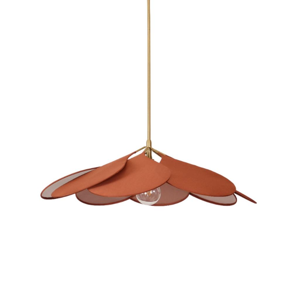 Mavelle Fabric Pendant Lamp-Moonnatur