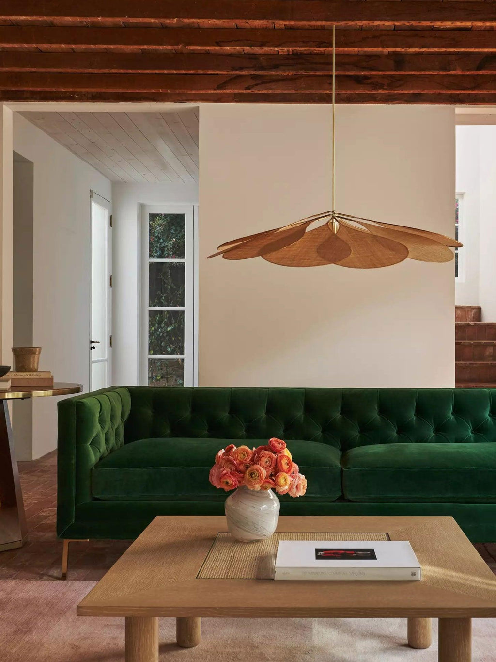 Mavelle Fabric Pendant Lamp-Moonnatur