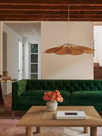Mavelle Fabric Pendant Lamp-Moonnatur