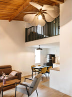 Mavelle Fabric Pendant Lamp-Moonnatur