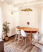 Mavelle Fabric Pendant Lamp-Moonnatur